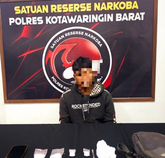 Jual Sabu, Buruh di Kobar Diringkus Polisi