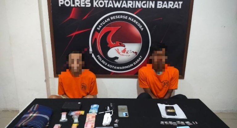 Dua Budak Sabu Digulung Polisi