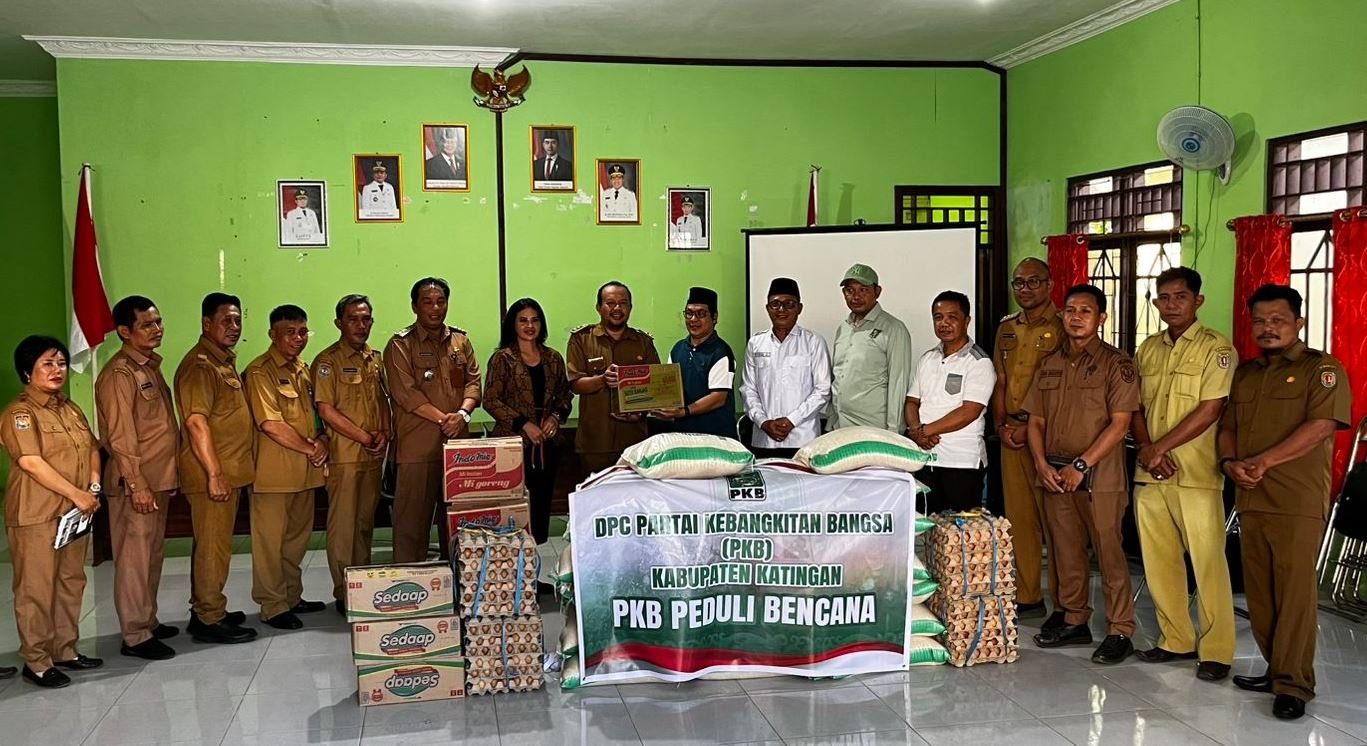 PKB Katingan Peduli Korban Kebakaran Pasar Kasongan