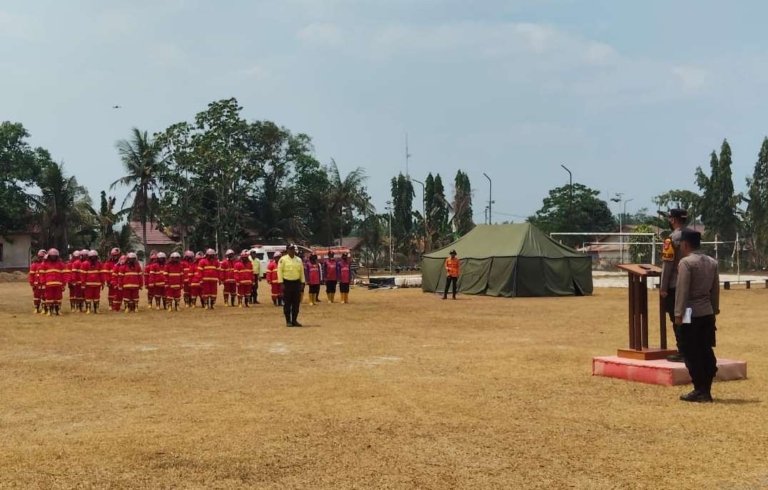 Siaga Karhutla, Minamas Gelar Apel Siaga dan Simulasi Penanganan Karhutla