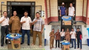 Minamas Plantation Salurkan Program CSR Sarpras Damkar ke Tiga Desa di Kalteng 